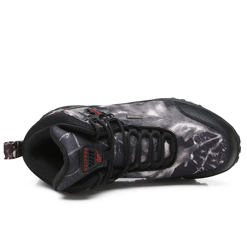 New Arrival Men's Plus Size 39-45 Hiking Shoes Anti-skidding Mountain Climbing Sports Shoes Outdoor Athletic Trekking Boots 