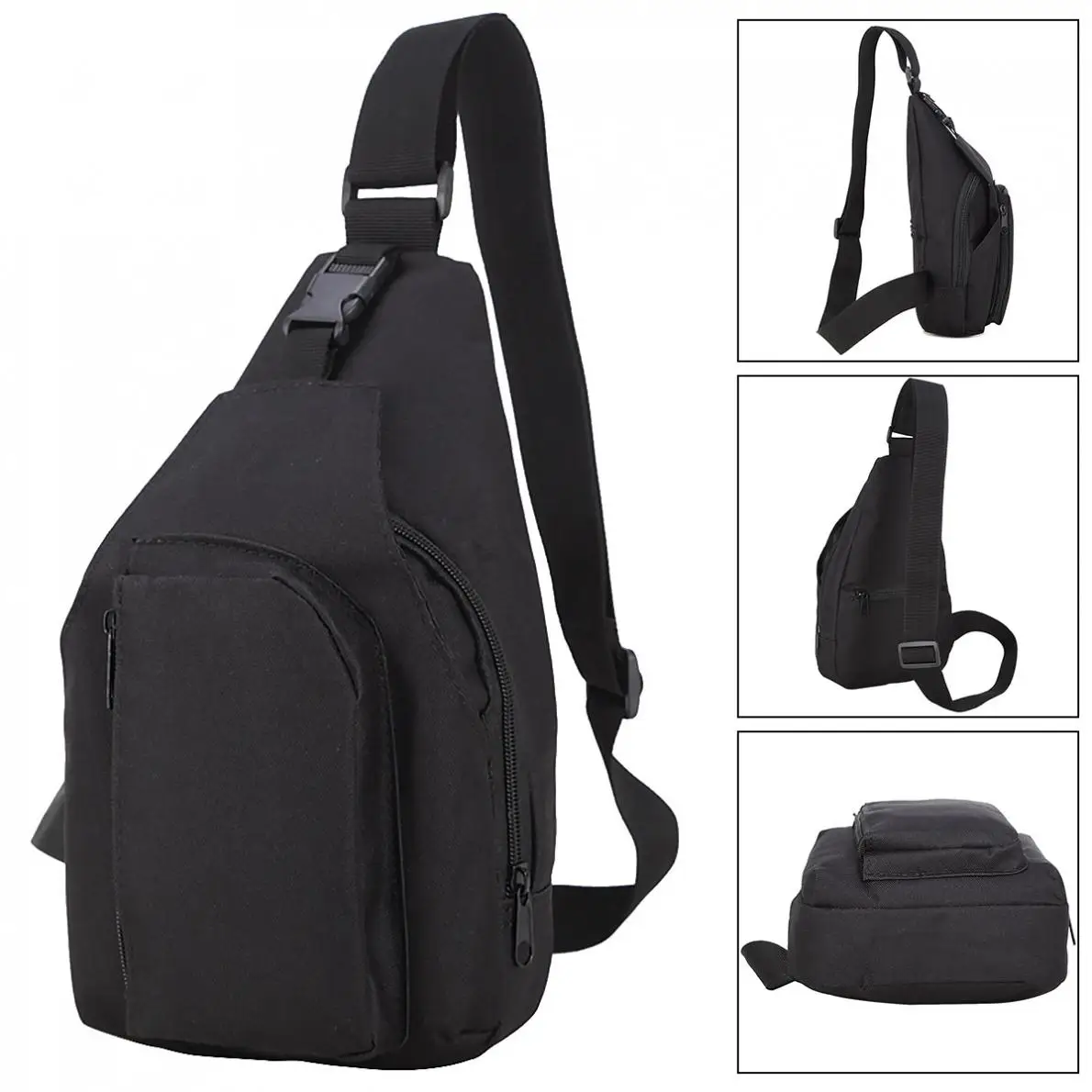 

Multi-functional Outdoor Running Messenger Bag Sport Cycling Single Shoulder Pack Man Hiking Waterproof Bicycle Chest Bags