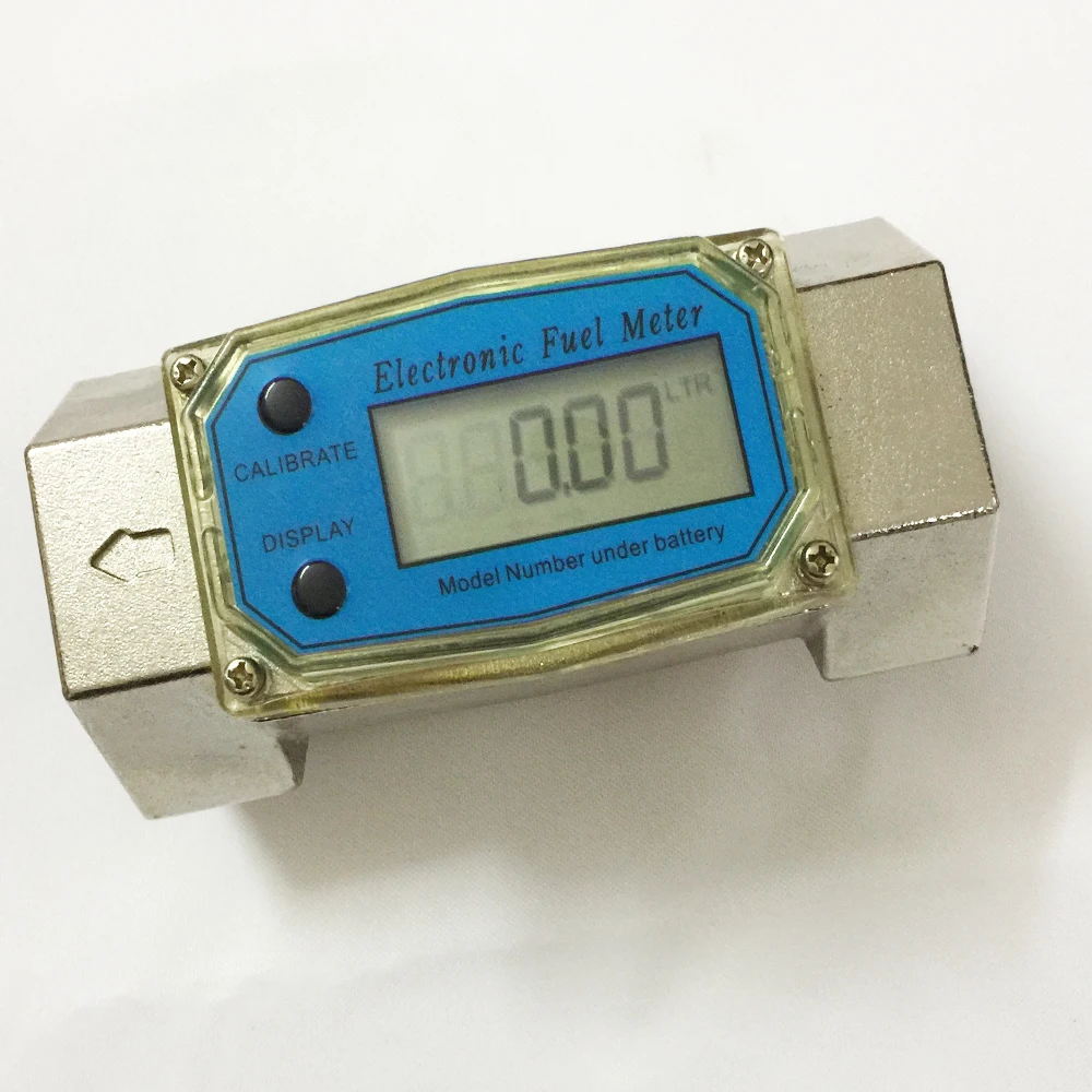 

1.5inch turbine flowmeter electronic oil Table Diesel / kerosene / petrol / methanol / water flow meter