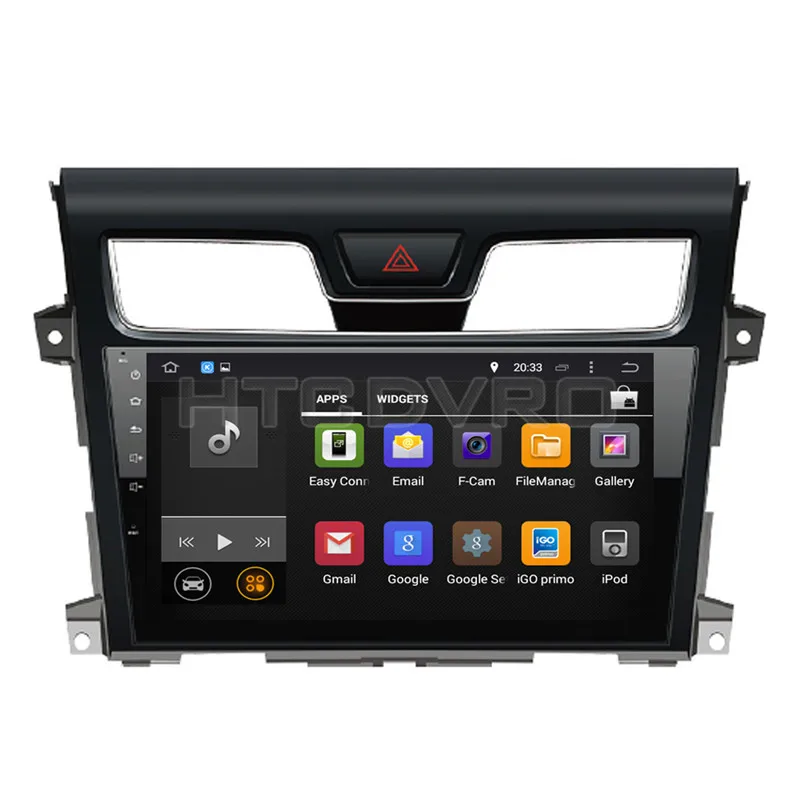 Top YMODVHT 10.1inch Octa Core 4GB+32GB Android 9.0 Car DVD Player for Nissan Teana 2013-  Radio Stereo GPS Navigation 3