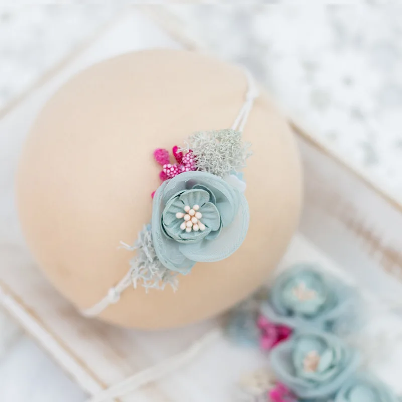 

Baby Headband Newborn Headband Newborn Photography Props for Baby Photo Studio Princess Headwear Flower Hair Accessories
