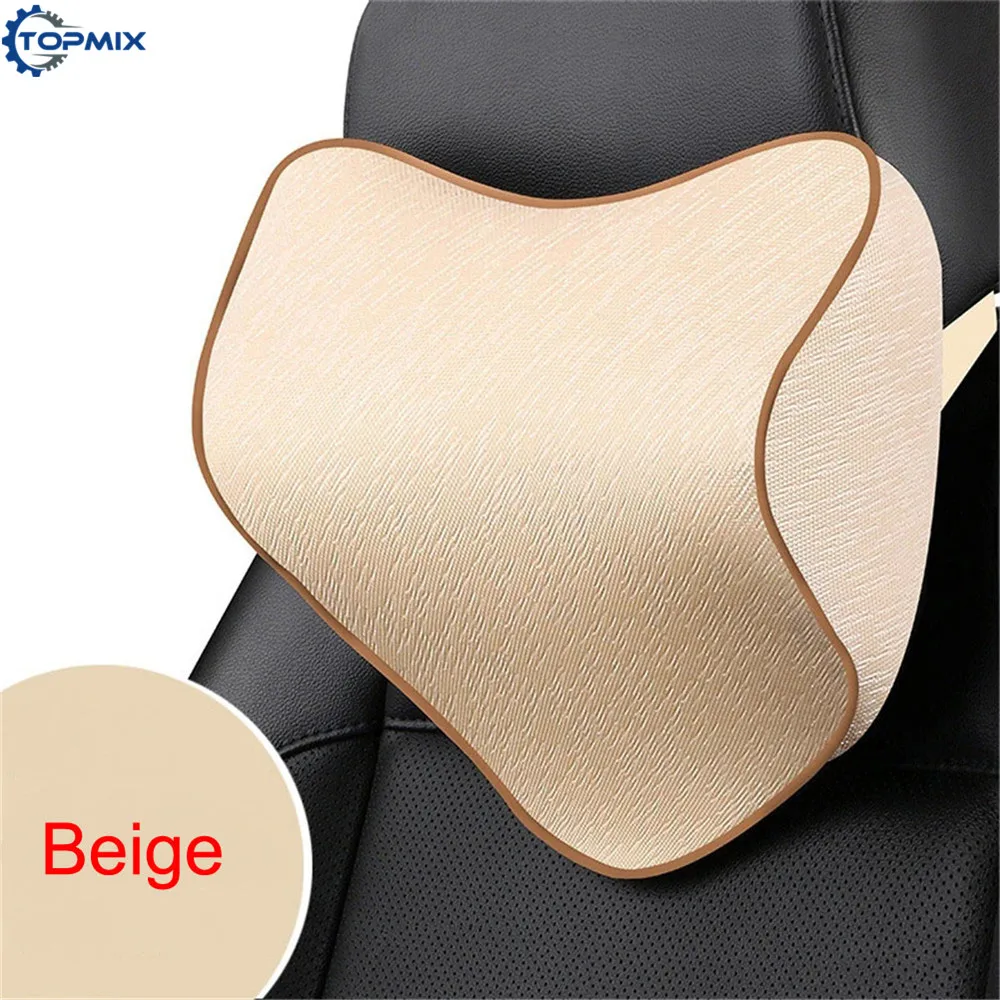 

Universal Soft Memory Foam Car Neck Pillow Breathe Auto Seat Head Support Neck Rest Cushion Headrest Pillow Pad