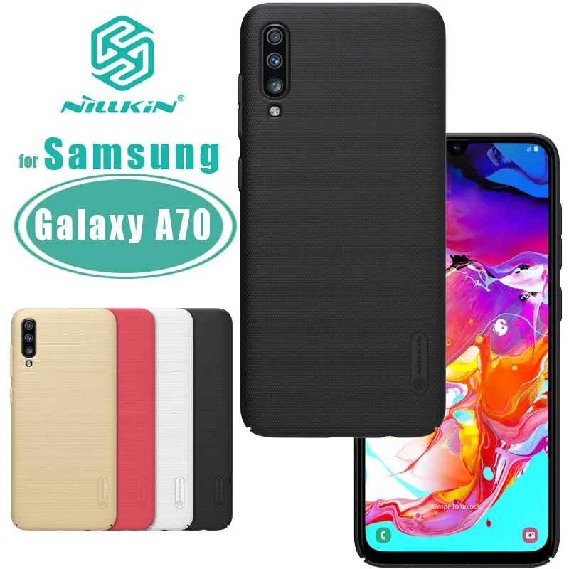 Чехол A70 для samsung Galaxy A70, чехол, глобальная задняя крышка, супер матовый защитный чехол для samsung A70, чехол Nillkin