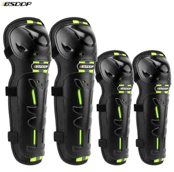 

BSDDP Motorcycle Elbow & Knee Pads Motocross Protective Gear Set Unisex Motorcycle Kneepad Riding Knee Protector Guards