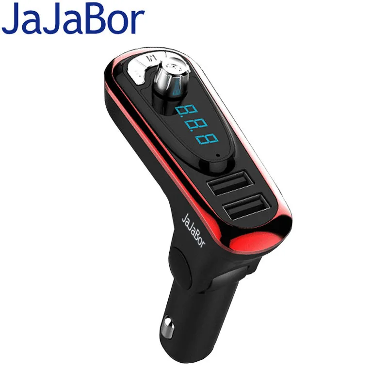 JaJaBor Handsfree Bluetooth автомобильный комплект fm передатчик AUX аудио выход MP3 музыкальный