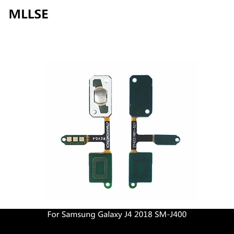 Для samsung Galaxy J4 SM-J400 кнопку "домой" Сенсор гибкий плоский ленточный кабель для замены ремонта Запчасти