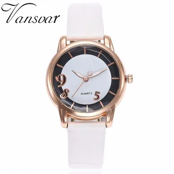 

Drop Shipping Women Bamboo Grain Wristwatches High Quality Luxury Fashion Leather Strap Quartz Watches Clock Relogio Feminino