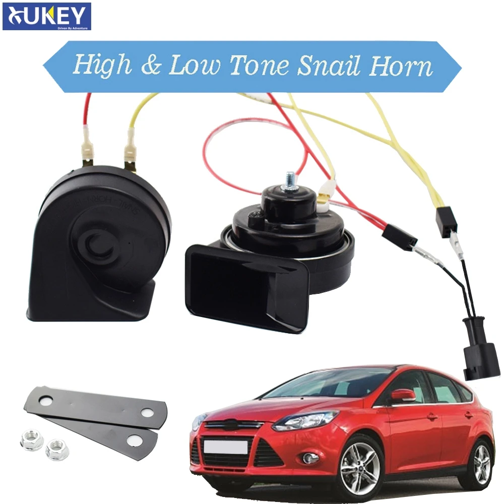 12v 110125db 410/510hz Snail Horn For Ford Focus Mk3 2011 2012 2013