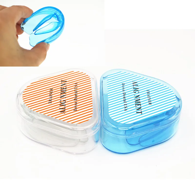 

2pcs Adult Alignment Teeth Retainer Orthodontic Braces Buck Teeth Straightening Brackets Irregular Teeth Dental Braces
