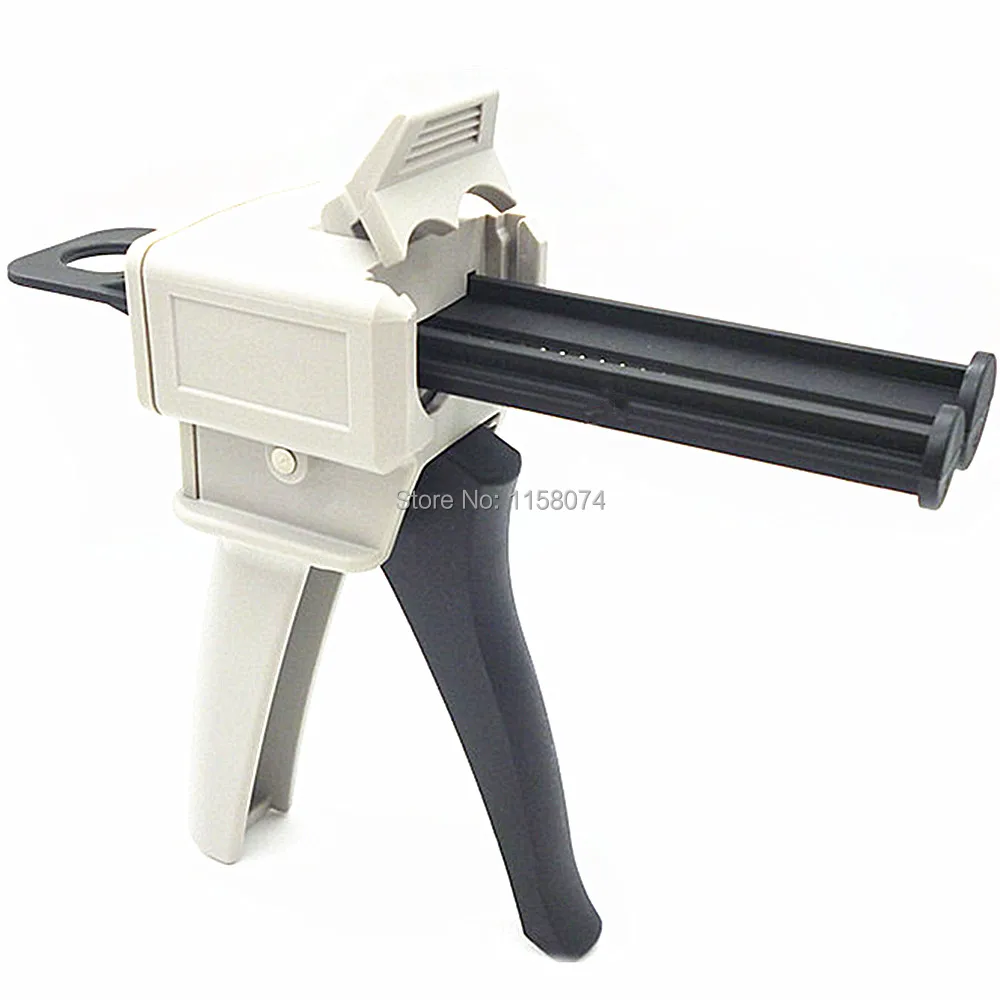 

50ml Ab Epoxy Glue Gun Adhesive Mix 1:1 2:1 Manual Dispense Glue Gun Hand Tool Labeling Adhesive Glue Gun For Silica Gel Glues