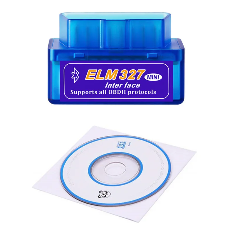 Мини ELM327 Bluetooth V2.1 / V1.5 OBD2 автомобильный диагностический инструмент ELM 327 4 0 для