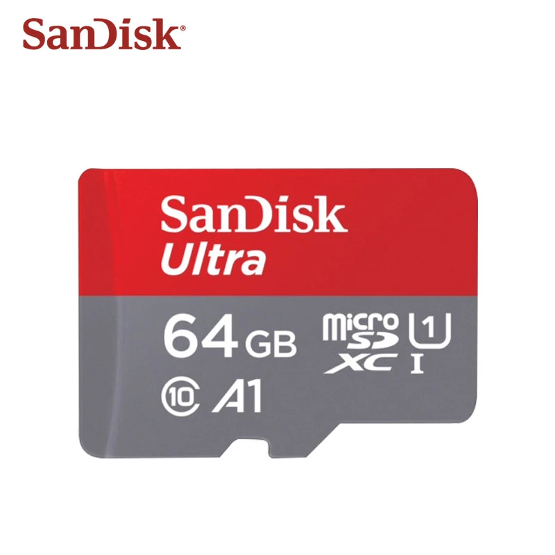 SanDisk A1 32 ГБ Micro SD карта UHS-I карты памяти TF карты 64 Гб карта памяти 128 ГБ SDXC Ultra SDHC 16 Гб класс 10 Флэш-память - Емкость: 64 ГБ