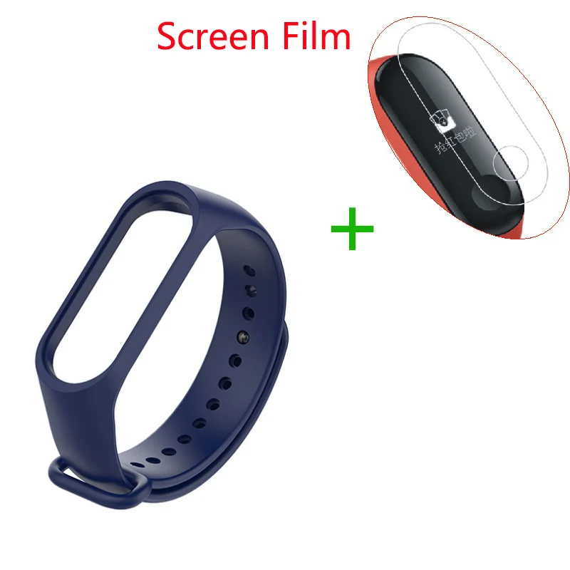 Ремешок силиконовый для Xiaomi Mi Band 3 12 цветов|Смарт-аксессуары| |