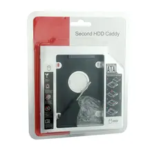 50 шт. дополнительный жесткий диск HDD Caddy SATA3.0 Алюминий чехол лоток для 9,5 мм Универсальный Автомобильный CD/DVD-ROM Macbook Coque для Macbook Pro 1" 15" 1" гнездо для оптического устройства