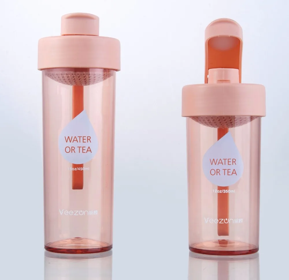 

1PC 400ml BPA free Water Bottles Bicycle Camping Cycling Sport Plastic Drink Tea Water Bottle Shaker Bottle JA 0014