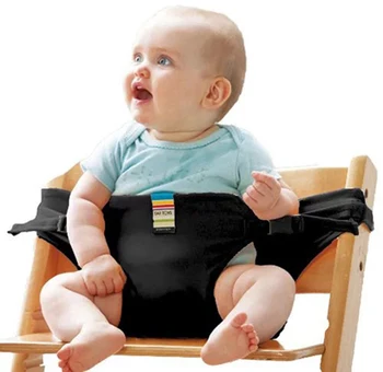 

Baby Dining Chair Safety Belt Portable Seat Lunch Chair Seat Stretch Wrap Feeding Chair Harness Baby Highchairs