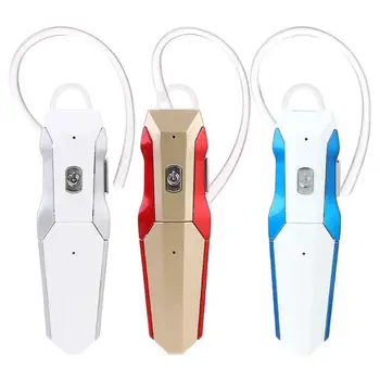 

G8 Bluetooth Wireless Single Headset Ear Hook Handsfree Car Business Earphone with Mic Sport Running Music Earbuds for Android