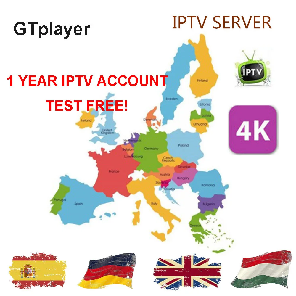 GTMEDIA GTT2 DVB-T2/C android 2g+ 8g 1080p iptv android 6,0 android DVB-T2 signal freesat gtt h.265 встроенный Wifi 2,4G cccam m3u - Цвет: 1Y IPTV ONLY(NO BOX)