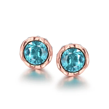 

Stereoscopic round silver auricular ring