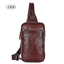 Новое поступление мужской Cassic стиль коричневый цвет нагрудная Сумка Высокое качество маленькая сумка через плечо 4002C