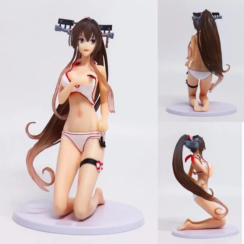 

Kantai Collection Yamato bikini model sexy girl swimsuit anime figure action painted collection RA313