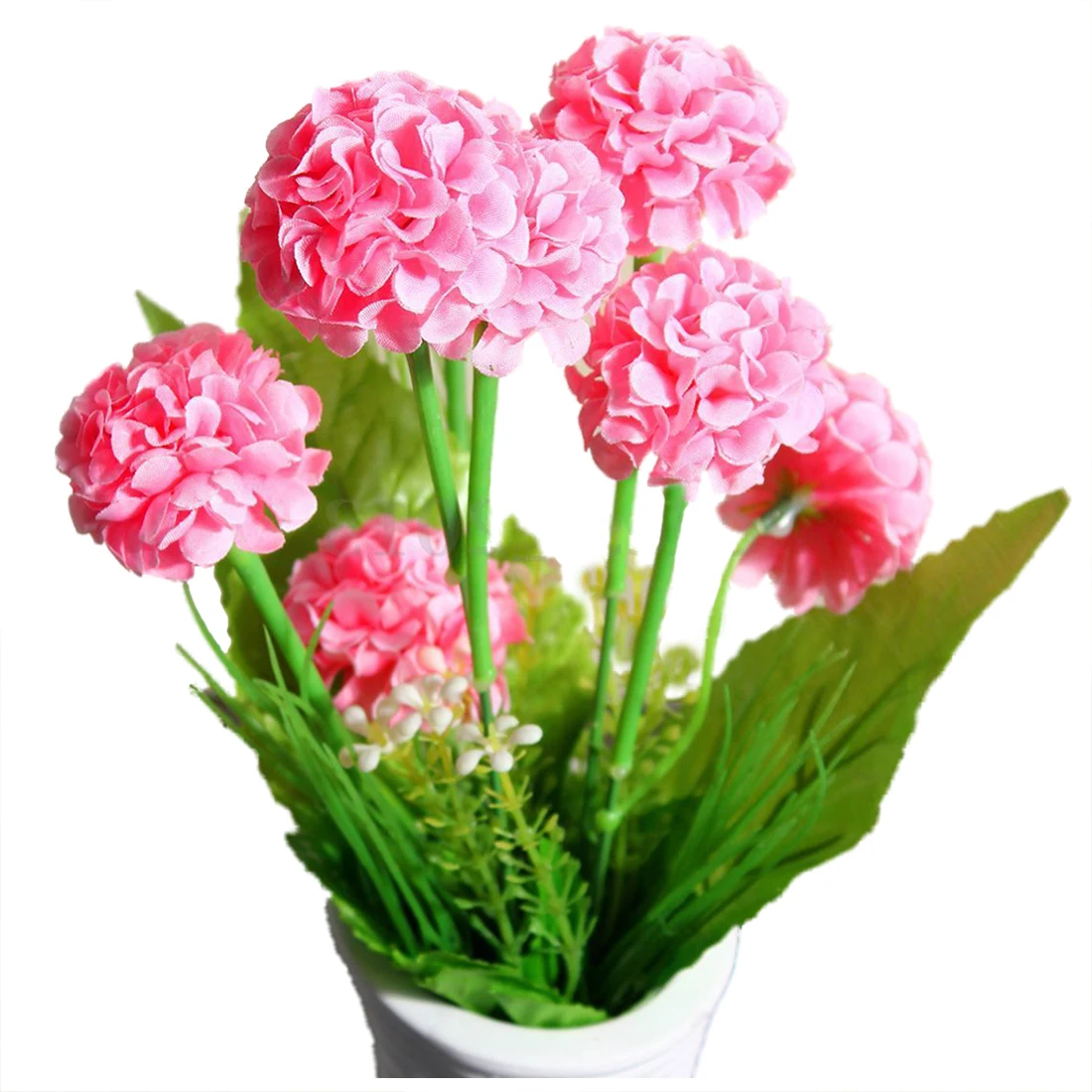 9 Heads 1 Bouquet Artificial Chrysanthemum Silk Flowers Floral Home