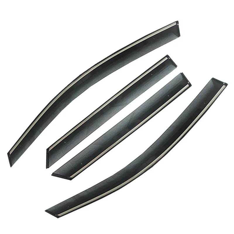 

Window Visor For TOYOTA Fortuner 2016 2017 2018 Smoke Car Window Visors Car Sun Rain Guard Wind Deflectors Accessories 4Pcs