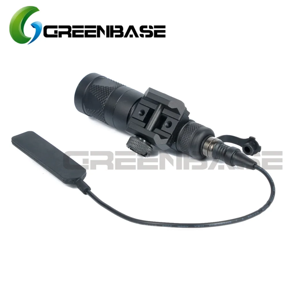 Greenbase Тактический SF M300V мини-разведчик светильник светодиодный вспышка светильник пистолет оружейный светильник с постоянным стробоскопическим мгновенным выходом для охоты