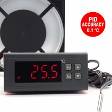 Точность 0,1 градусов PID Регулятор Термостат для incubatort регулятор температуры