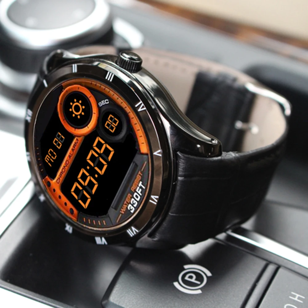 

Smart Watch Phone SIM Card OLED Screen Quad Core CPU GSM Wifi GPS Pedometer Heart Rate Smartwatch for Android 4.2 iPhone IOS 8.0