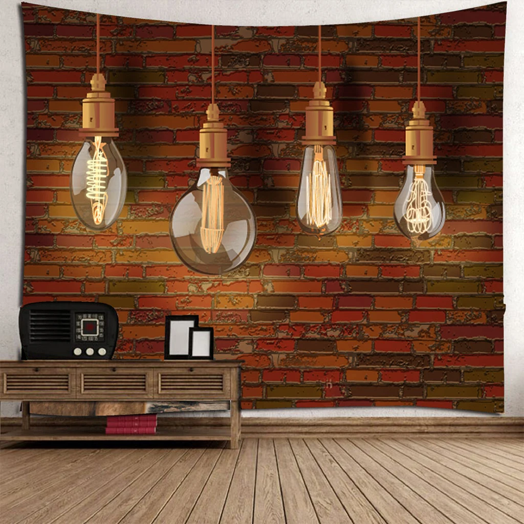 Waterproof Tapestry 3D Pattern Wall Hanging Decorative Art Murals for Home Bedroom Decor Shop Display - 180x180cm