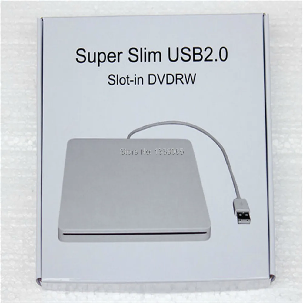 Супер тонкий внешний слот в USB2.0 компакт-дисков DVD диск внешний карман SATA usb интерфейс 9,5 мм/12,7 мм