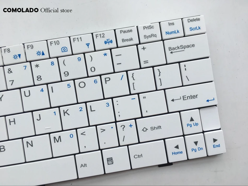 US English Keyboard For Clevo M720 M710 M710L M720S M720T M728T M729T M728 white Laptop keyboard US layout (2)