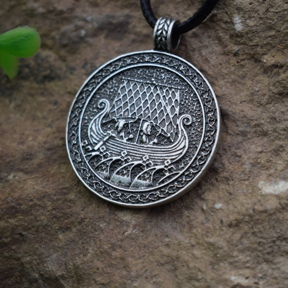Ожерелье с кораблем Norse ожерелье лодкой SanLan|pendant necklace|viking necklacejewelry necklace |