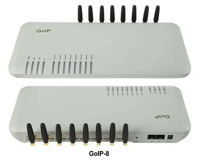 GoIP 8 ports gsm gateway/voip sip gateway/IP GSM Gateway/ GoIP8 VoIP GSM Gateway support SIP/H.323 -special price offer