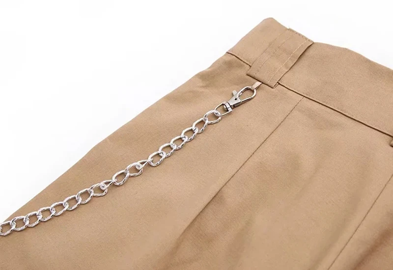 Soltas de Moletom para Corrida para Primavera de 2021 Calça Cargo Camuflada Feminina Cintura Alta Calças Femininas 31 Calças e capris