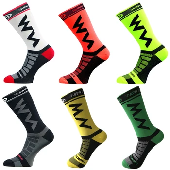 

Unisex Profession Cycling Socks Men Comfortable Breathable Outdoor Compression Bikes Socks calcetines ciclismo