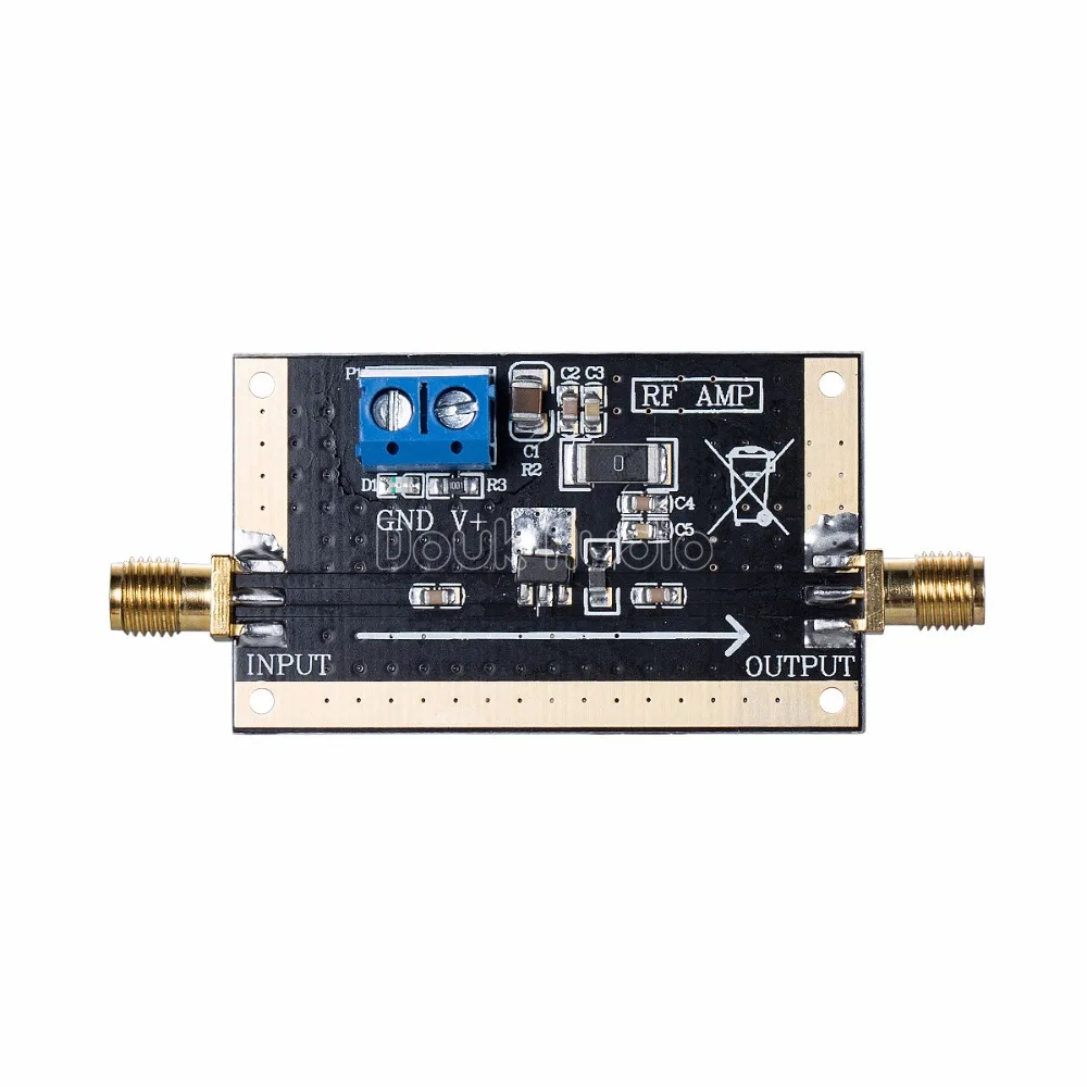 TSBB5089 RF AMP модуль усилитель мощности плата 50 МГц 6 ГГц широкополосный 20 дБ