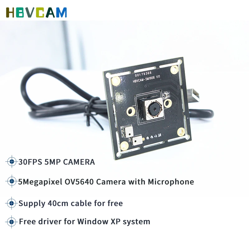 

5Megapixel USB Auto Focus Camera Module with 30fps for 2592*1944 resolution