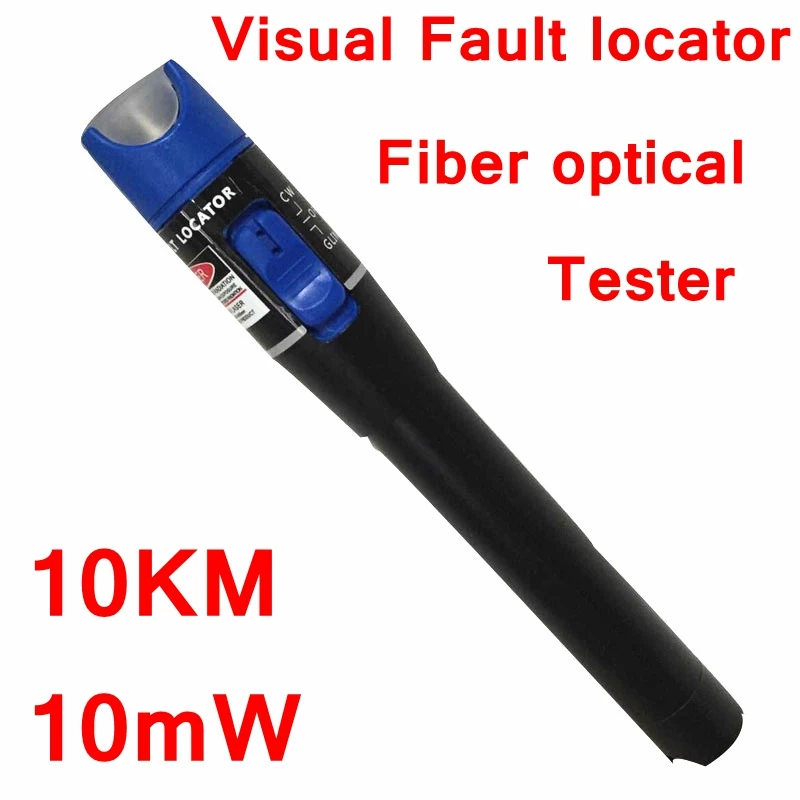 10 км 10 МВт Визуальный дефектоскоп сети волоконно-оптических Тесты ручка Оптическое волокно чекер ручка типа оптоволоконного кабеля viaual