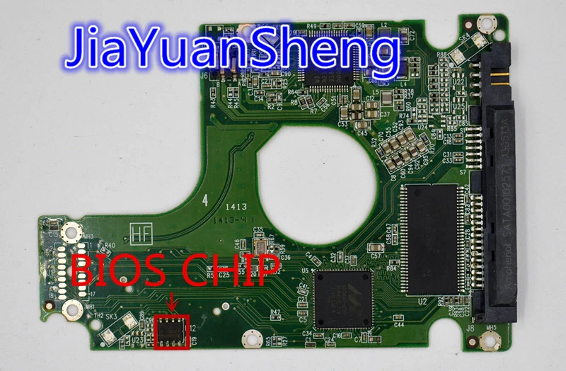 

WD5000LPVX , WD5000LPVT / Jia Yuan Sheng HDD PCB Logic Board /2060-771959-000 REV P2 , 2060-771959-000 REV A / 2060 771959 000