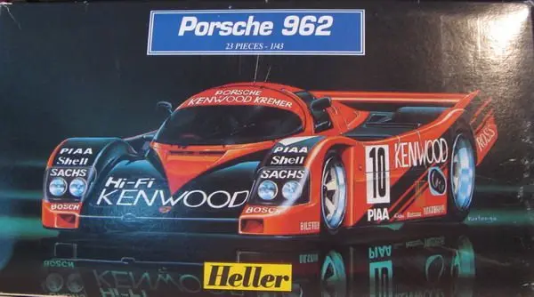 Heller 80109 Rapid Kit 962 Kenwood Model Kit 1 43 Scale