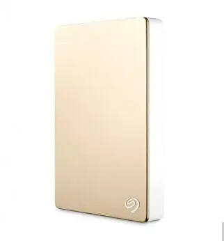 Seagate внешний HDD 4 ТБ портативный внешний жесткий диск для настольного ноутбука резервного копирования плюс тонкий USB 3,0 2," ТБ STDR1000301 - Цвет: Gold