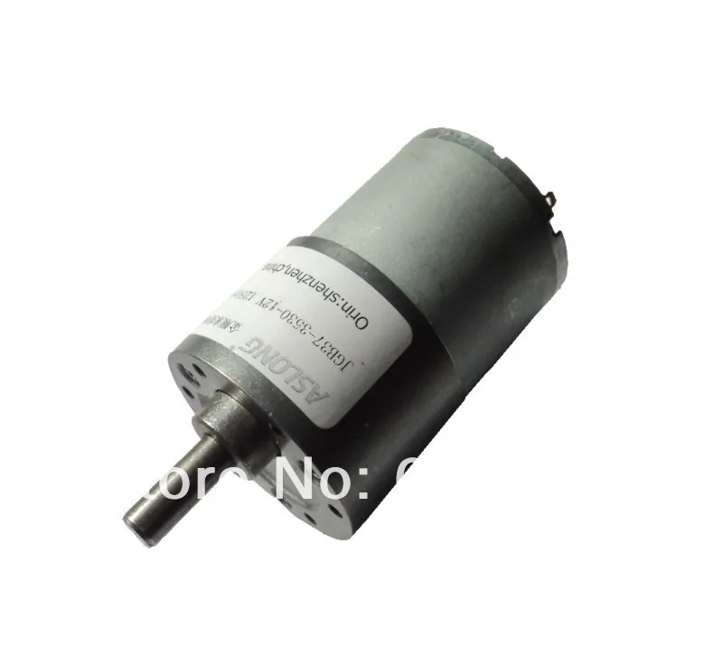 

12V 24VDC Rotate Speed Reduction Electric DC Geared Motor JGB37-3530 7rpm-1600rpm