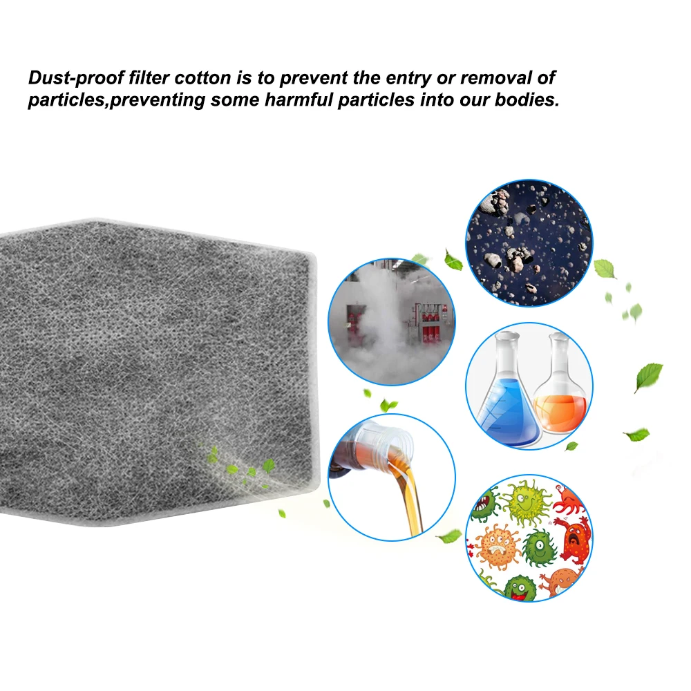 Сильная 10 шт. противопылевая маска PM2.5 KN90 маска с активированным углем фильтр маски для лица вставка защитный фильтр респираторная защита