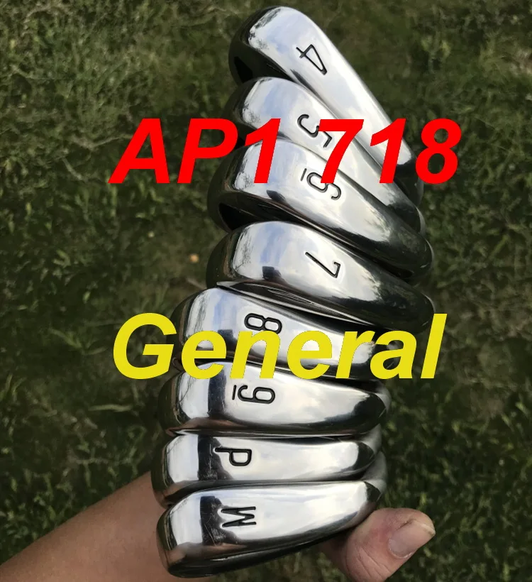 

General golf irons AP1 718 irons ( 4 5 6 7 8 9 P W ) with Dynamic Gold S300 steel shaft 8pcs set golf clubs