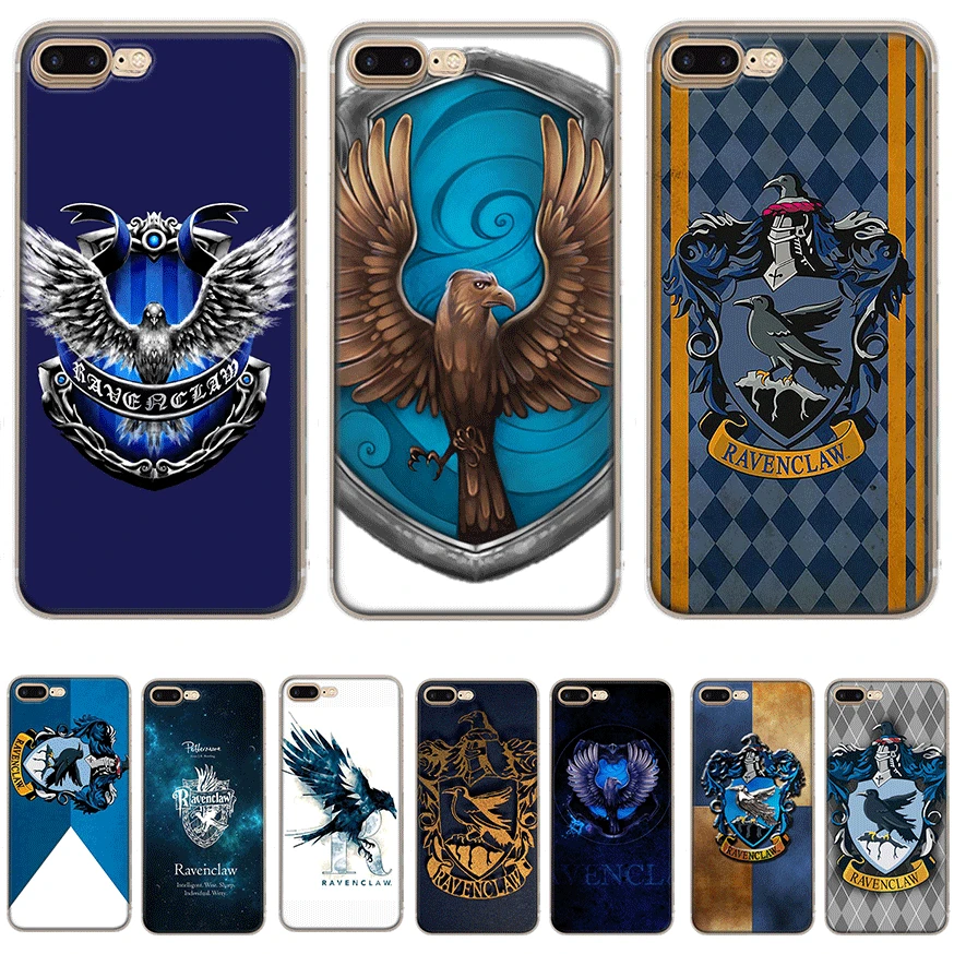 

Gerleek Cell Phone Case Cover Ravenclaw For iPhone XR X XS Max 5 5s SE 6 6s 7 8 Plus Shell Bag
