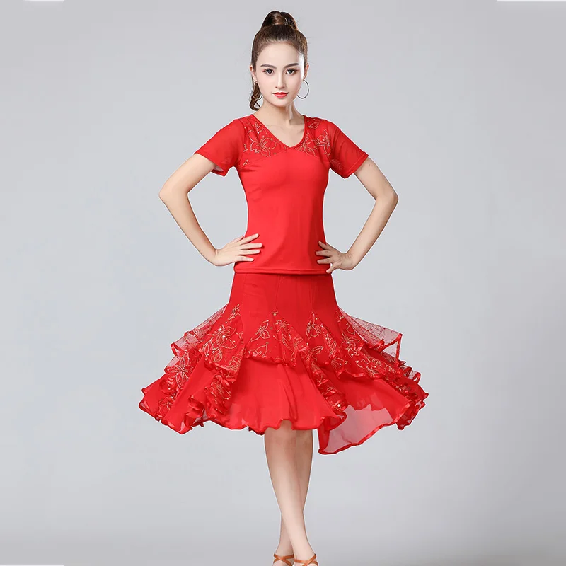 Women Ballroom Dresses Modern Standard Dance Wear Waltz Performance Dance Costume Ballroom Dance Competition Dresses