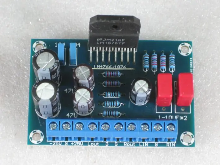 Fannyda LM4766/LM18762 канала чистого postgrade платы усилителя пустая панель