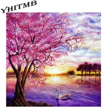 

NEW 3D Diamond Painting Cross Stitch Beautiful Scenery Crystal Stone Needlework Diamond Embroidery Full Diamond Decorative